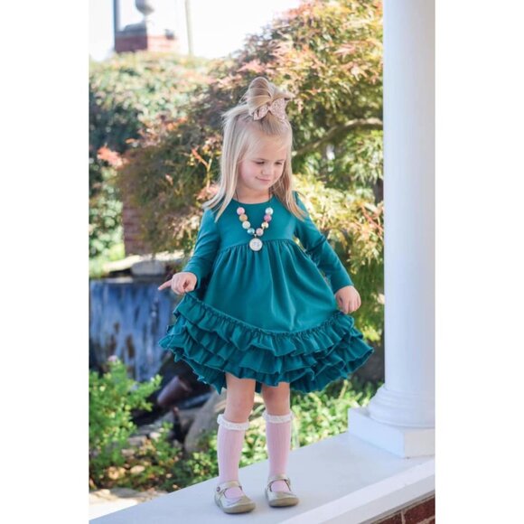 Matilda Jane County Fair Dress Infant Girls Size 18-24 months Pinecone Berry Blo - Picture 15 of 15